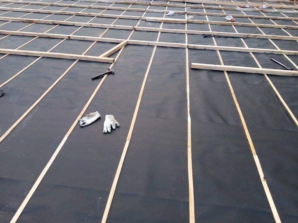 Trabajo de construcción de Construcciones Juchani